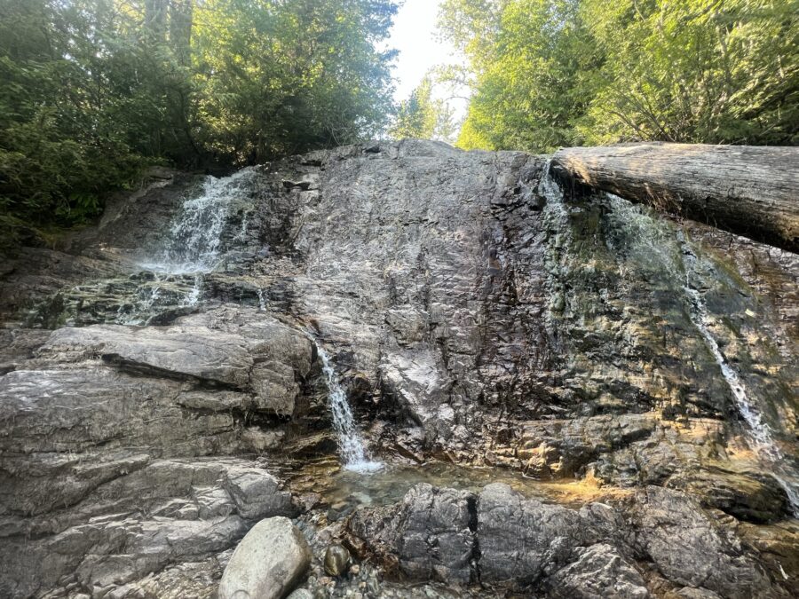 The upper section of Moses Falls. 