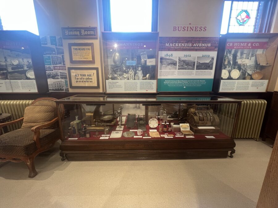 AN exhibit at the Revelstoke Museum and Archives