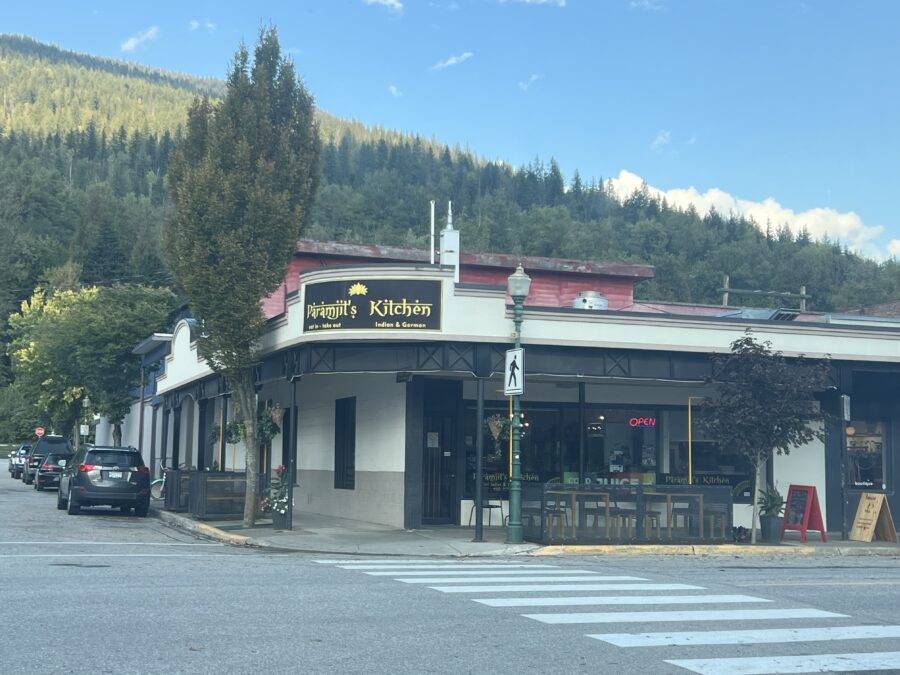 Street view of Paramjit's Kitchen in Revelstoke