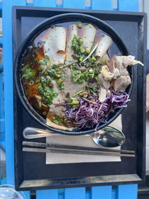 Pho soup from Sincero Cafe in Revelstoke