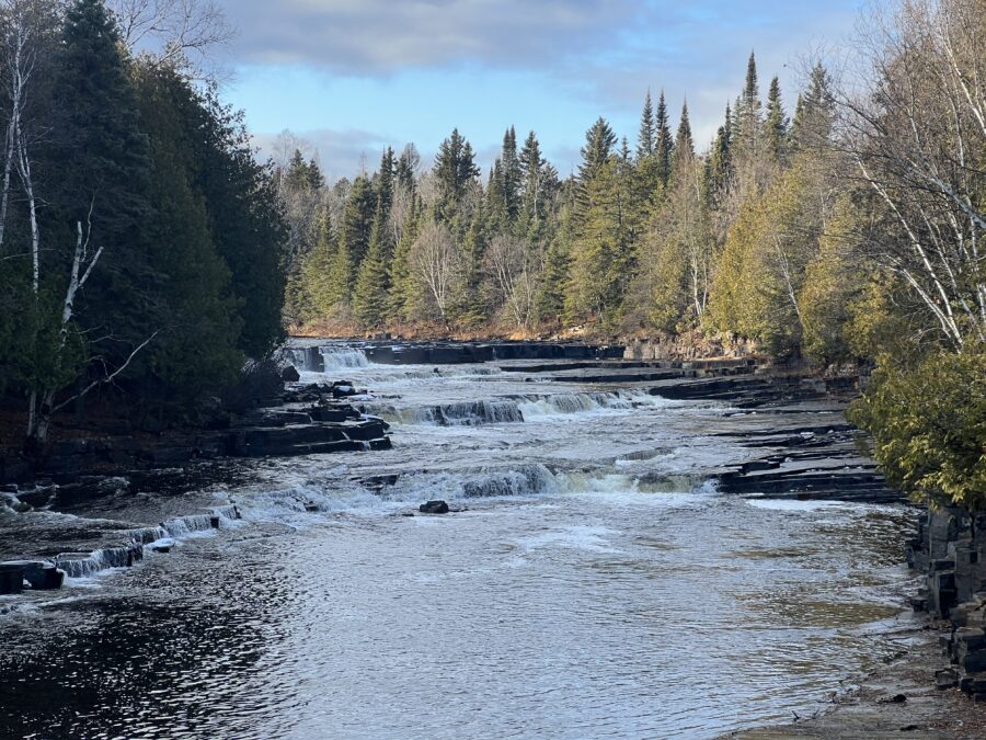 Trowbridge Falls in Thunder Bay, Ontario