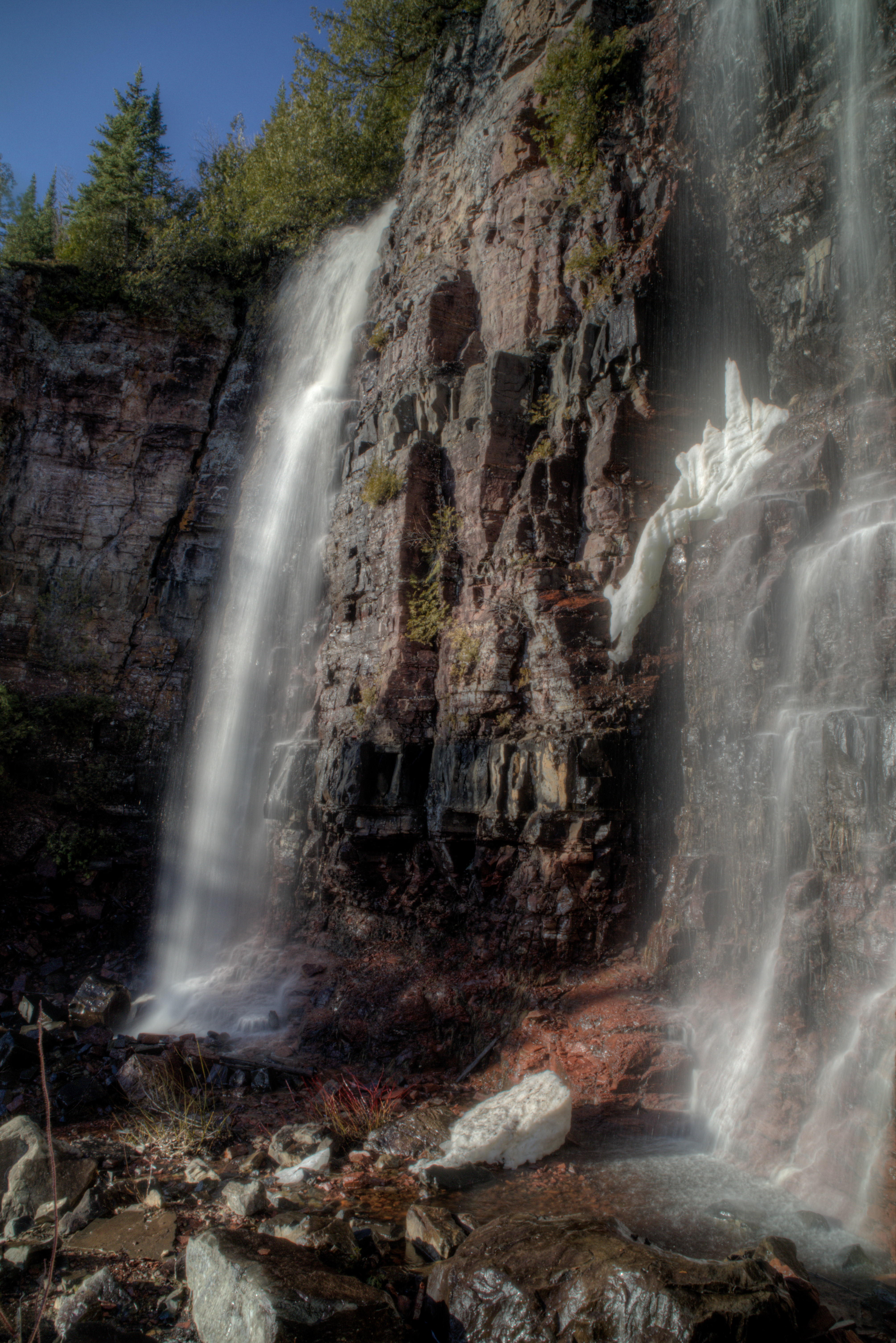 Mazukama Falls near Nipigon, Ontario