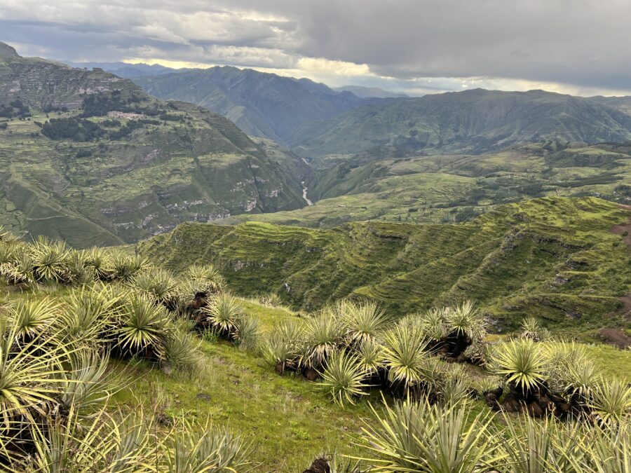 A beautiful valley in Peru